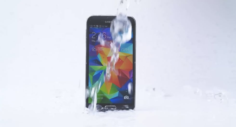 Samsung Galaxy S5 se une al reto Ice Bucket Challenge