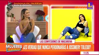 Macarena Gastaldo sobre Jossmery Toledo: “Ella es bien transparente y no miente” (VIDEO)