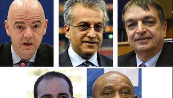 La FIFA aprueba 5 candidaturas a la presidencia