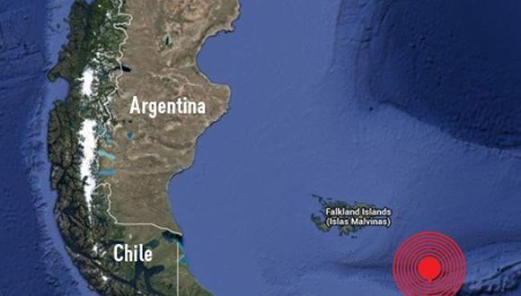 Terremoto de 6.9 grados sacude el Atlántico Sur