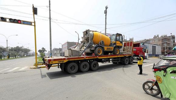 Cuidado con las multas: Camiones de más de 6.5 toneladas deben circular por autopista Ramiro Prialé