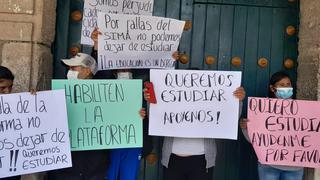 Estudiantes de la Universidad Nacional San Cristóbal de Huamanga podrían quedar sin matrícula
