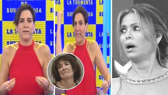 Gigi Mitre: "Gisela Valcárcel está entre Cantinflas y Chimoltrufia en una licuadora" (VIDEO)