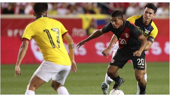 Selección peruana perdió 1-0 ante Ecuador en New Jersey (VIDEO)