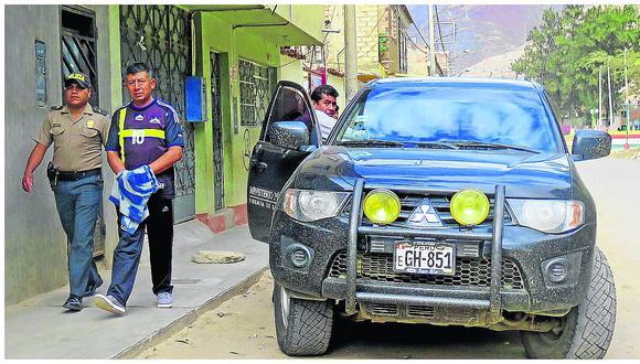 Huánuco: detienen a policía acusado de realizar tocamientos indebidos a niña de 10 años