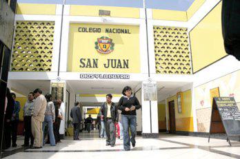 Alistan remodelación
 del colegio San Juan