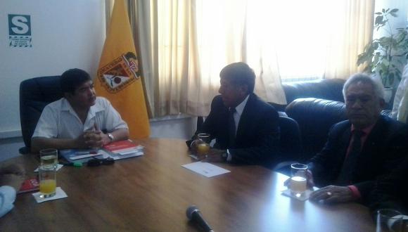 Omar Jiménez: gobernador se reunió con nueva directiva del Consejo Regional