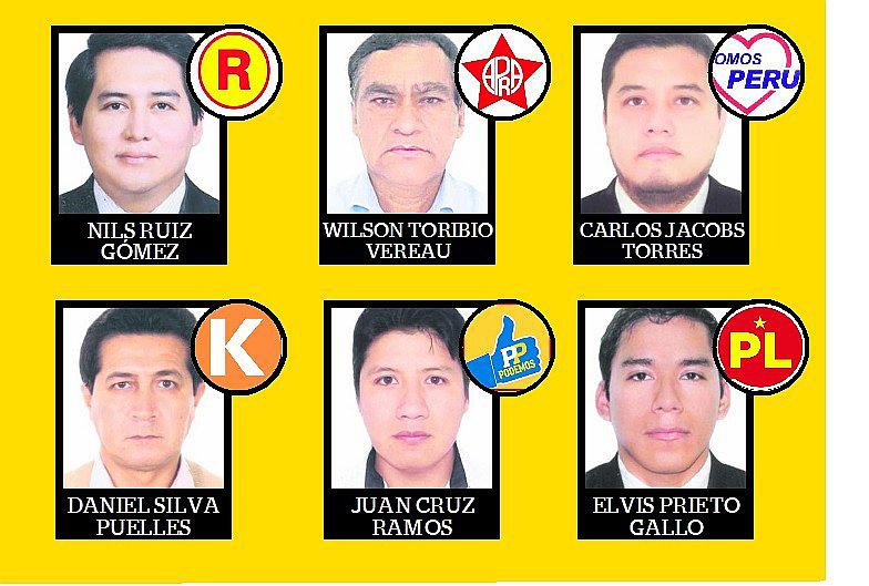 Seis candidatos a regidor registran sus procesos judiciales 