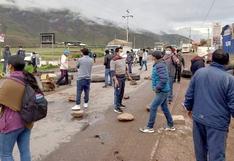 Cusco: transportistas liberan vías y señalan que son ‘conscientes’ de la necesidad de circulación (FOTOS)