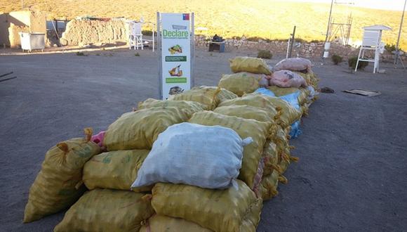 En Chile decomisan productos peruanos que pasaron ilegalmente