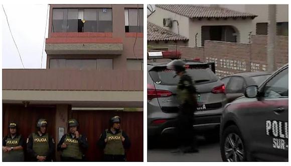 Intervienen dos viviendas de presunto narcotraficante en La Molina (VIDEO)
