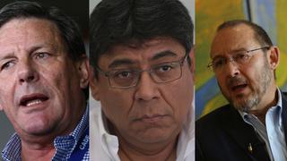 Rafael Rey, José Chlimper y Elmer Cuba podrían ser destituidos del BCR tras moción de Acción Popular