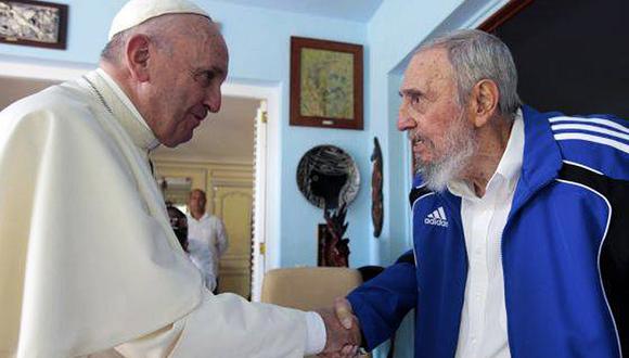 ​Papa Francisco y Fidel Castro sostuvieron encuentro en La Habana