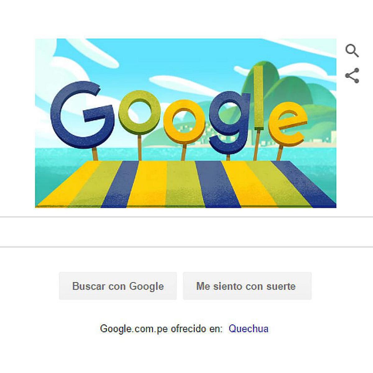 Google cria doodles interativos com jogos da Olimpíada Rio 2016 - Canaltech