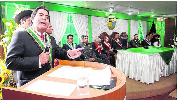 Alcalde de Huancayo pide acelerar proyecto de Av. Ferrocarril 