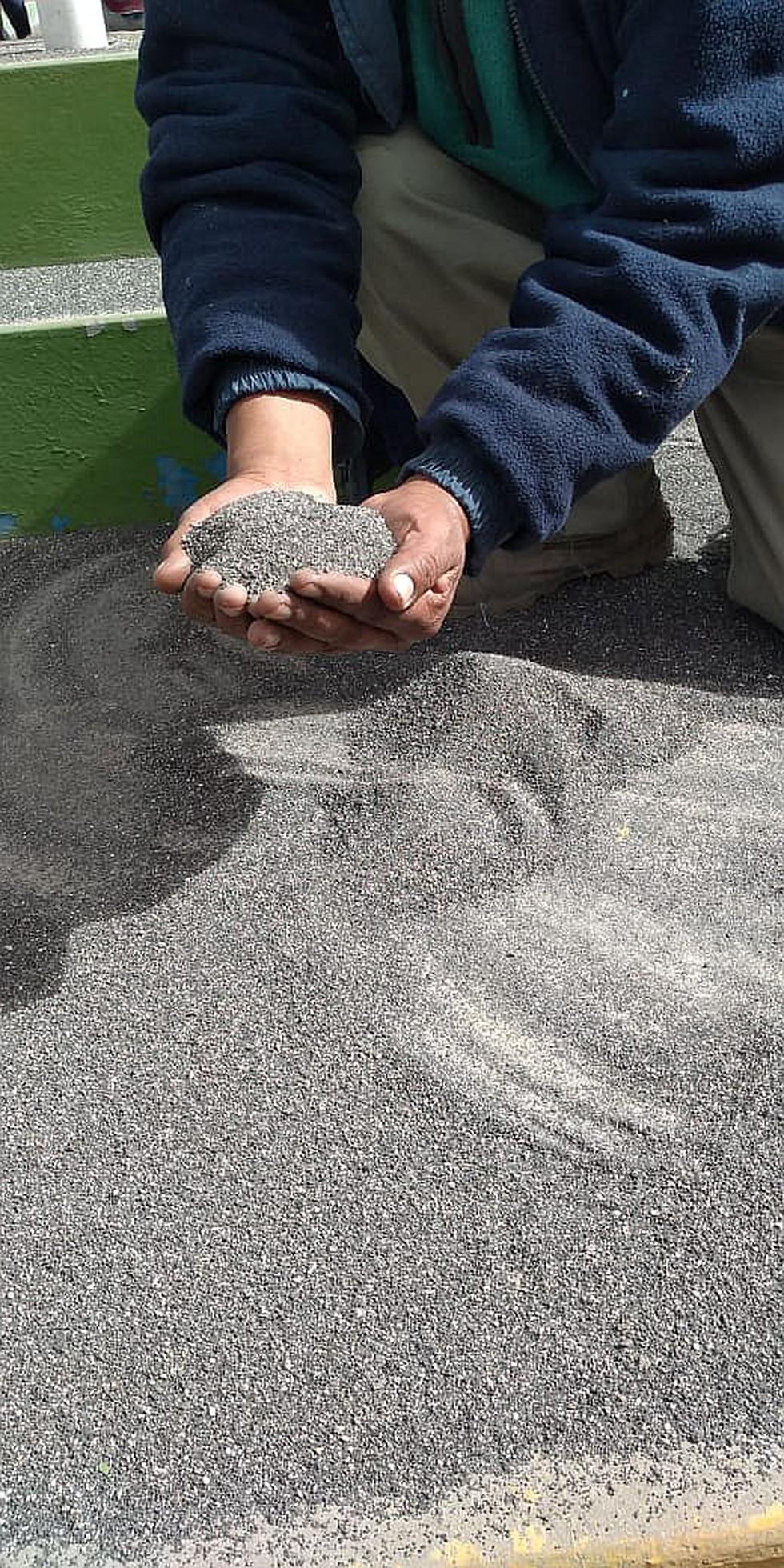 Así quedó el distrito de Ubinas tras las explosiones del volcán (FOTOS y VIDEOS)