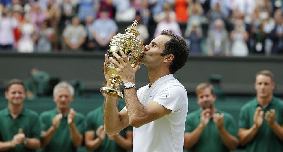 Roger Federer logró su octavo título de Wimbledon al derrotar a Marin