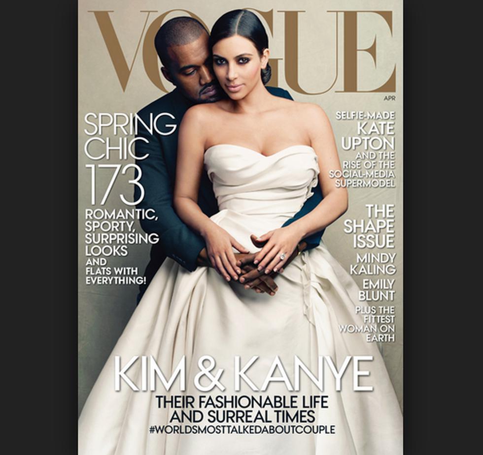 Kim Kardashian y Kanye West ya tienen su portada en Vogue