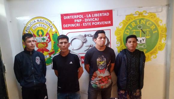 Según información policial, se les investiga por estar presuntamente implicados en el asesinato de “Pepito”, cabecilla de la banda “Los Ochenta”.