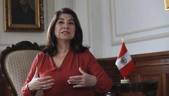 Martha Chávez fue la única congresista que votó contra la renuncia de Manuel Merino a la presidencia del Perú. (Foto: GEC)