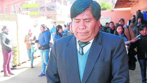 Juan Luque no cumplirá con los convenios suscritos con el municipio puneño