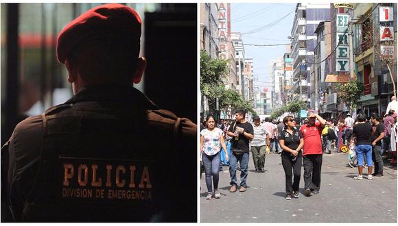 ​Gamarra: ladrones se hicieron pasar como policías y robaron tienda comercial (VIDEO)