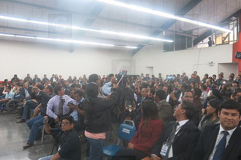 Desorden en debate de candidatos a la MPT 