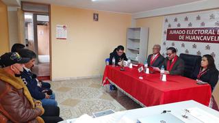 Proclaman lista ganadora para la Municipalidad Provincial de Huancavelica