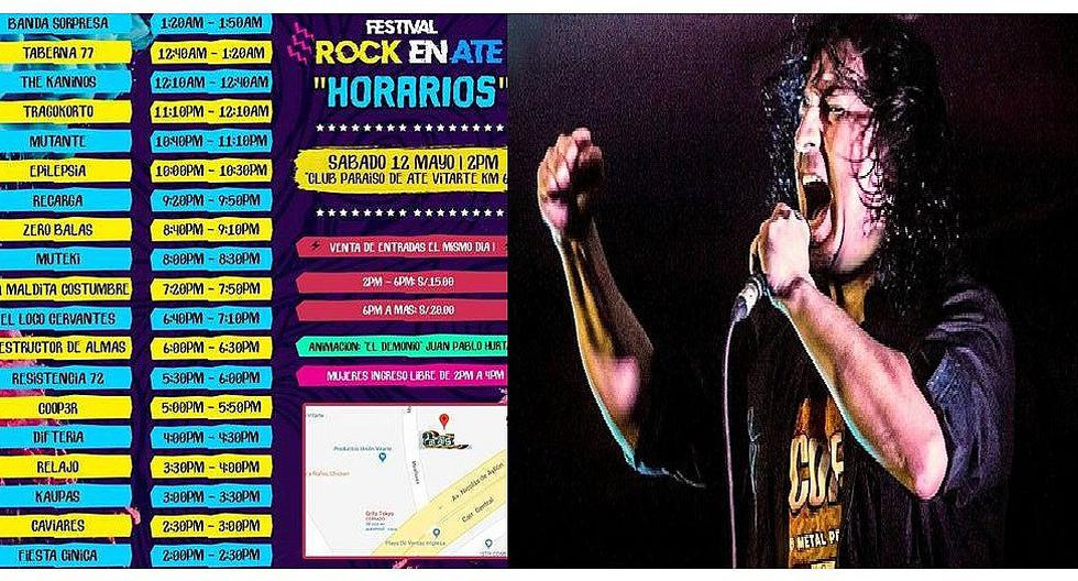 Más de 15 bandas hoy en el Festival del Rock en Ate ESPECTACULOS CORREO