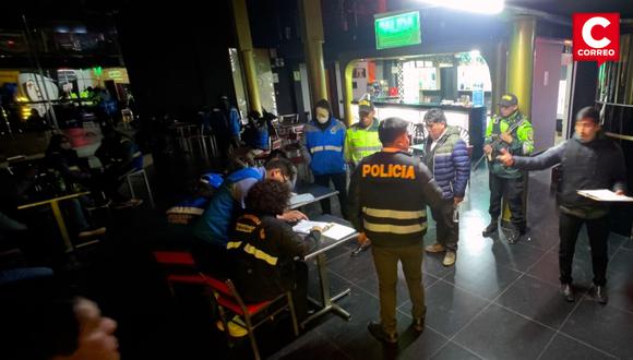 PNP intervino en tres populares prostíbulos en Puno