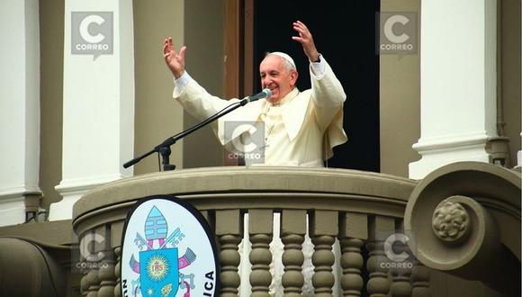 Papa Francisco: "¡Vamos juntos a Trujillo!  Yo volando y ustedes con los pies en tierra rezando" (VIDEO)