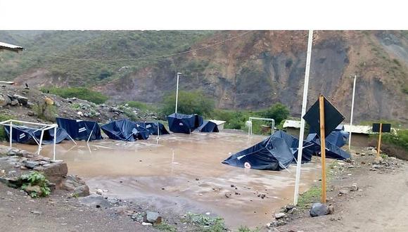 Chagual en emergencia por desborde del río Marañón 