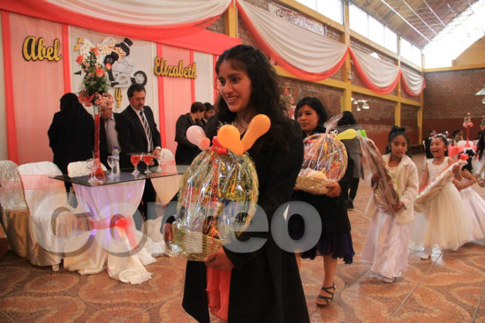 La palpa en las bodas típicas de Huancayo (FOTOS)