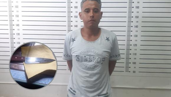 La víctima fue llevada al hospital José Alfredo Mendoza Olavarría (JAMO) tras ser dejada ensangrentada. Personal policial detuvo al presunto agresor