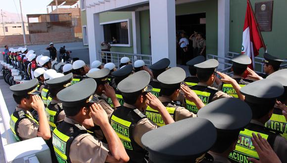 Llegan más de 20 oficiales PNP a Moquegua