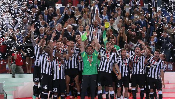 Juventus ganó la Copa de Italia y ya tiene el 'doblete'