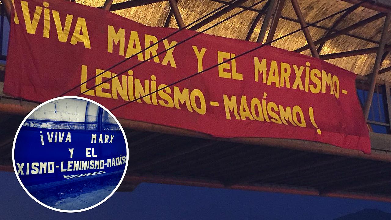 Hallan banderolas con mensajes relacionados a Sendero Luminoso (FOTOS)  