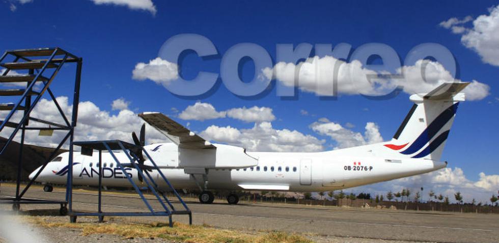 Aerolínea Andes Air inicia a partir de hoy vuelos Lima - Jauja y viceversa (FOTOS)
