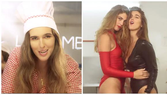 Hijas de Bárbara Cayo causan furor con sexy videoclip para promocionar su panetón (VIDEO)