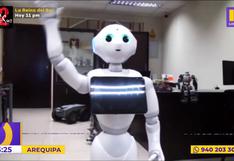 Robot “Pablo” apoya a guías turísticos en museos históricos de Arequipa (VIDEO)