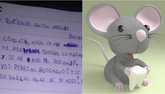El tierno pedido de un niño argentino al ratoncito de los dientes (FOTO)