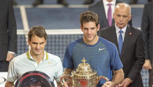 Del Potro venció a Federer en la final del Master de Basilea