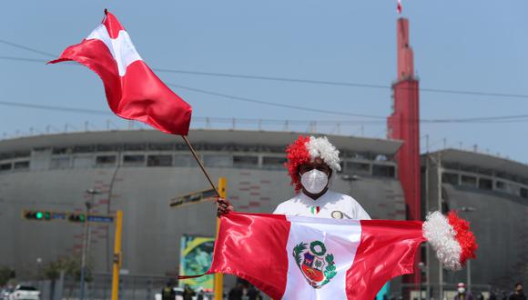 Perú - Uruguay se enfrentan en el Estadio Nacional de Lima por la fecha 9 de las Eliminatorias Qatar 2022. (Foto: Lino Chipana Obregón /@photo.gec)