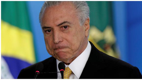 Solo el 10% de brasileños aprueba el gobierno de Temer
