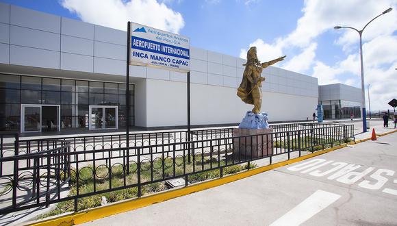 Aeropuertos de Juliaca y Tacna cesan vuelos comerciales por regreso de cuarentena (Foto: archivo GEC)