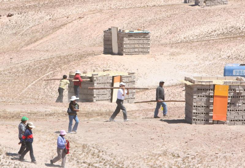 Se disputan terrenos en San Camilo