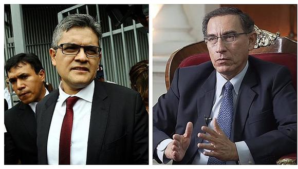 José Domingo Pérez niega tener algún tipo de relación con presidente Vizcarra 