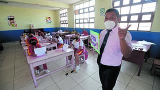 Minedu convocará a técnicos del Minsa a reunión para evaluar uso no obligatorio de mascarillas en colegios 