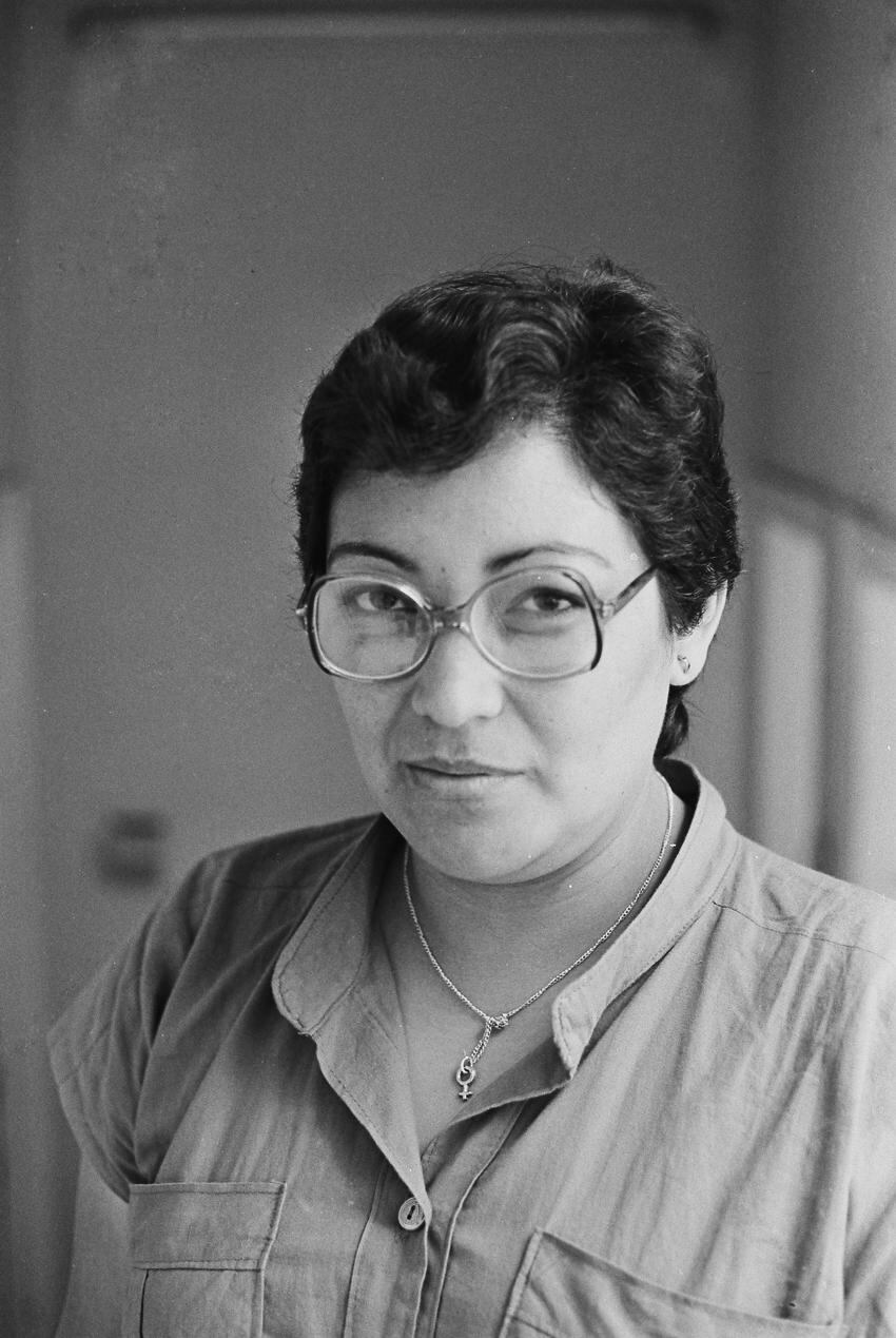 Beatriz Suárez en 1982.