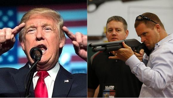 Donald Trump promete a Asociación del Rifle que seguirá apoyando el derecho a portar armas